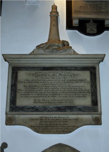 Memorial tablet at Whitkirk Church